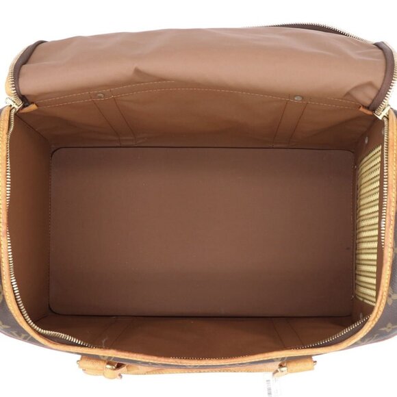 Louis Vuitton Sac Chien 40 Dog Carrier Monogram Pet Travel Bag Purse - Picture 6 of 16